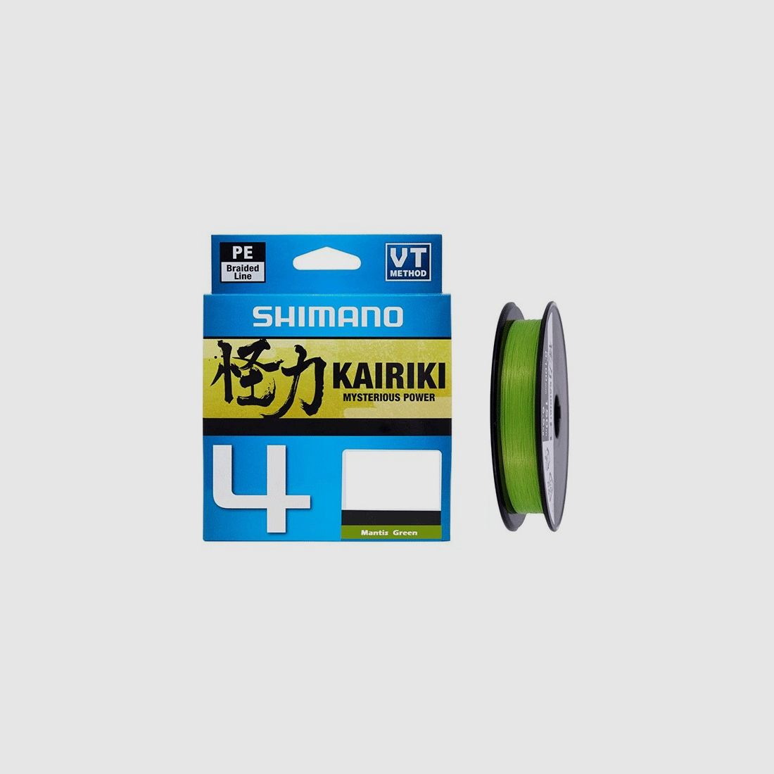 SHIMANO KAIRIKI 4 300M MANTIS GREEN geflochtene Schnur