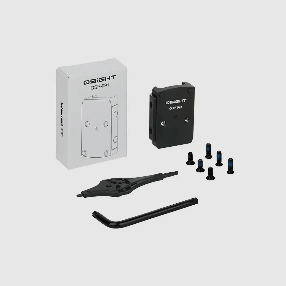 OSIGHT-Adapter Basis für Picatinny-Schiene hoch / niedrig, Bild 7 von 16