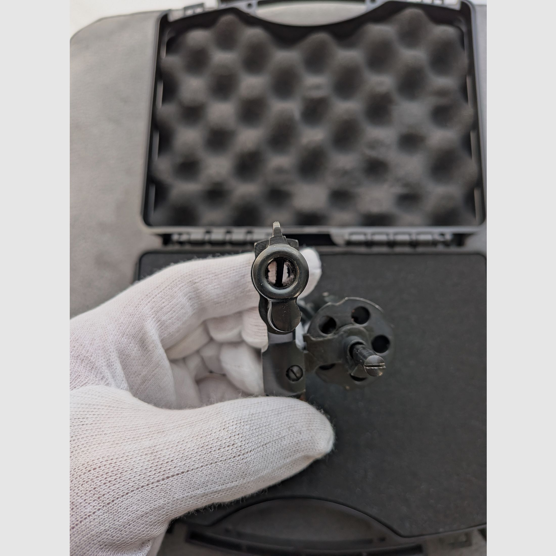 ME 38 Marshal - Révolver - PTB 203/2 - 9mm Knall - Poignée en bois - SSW