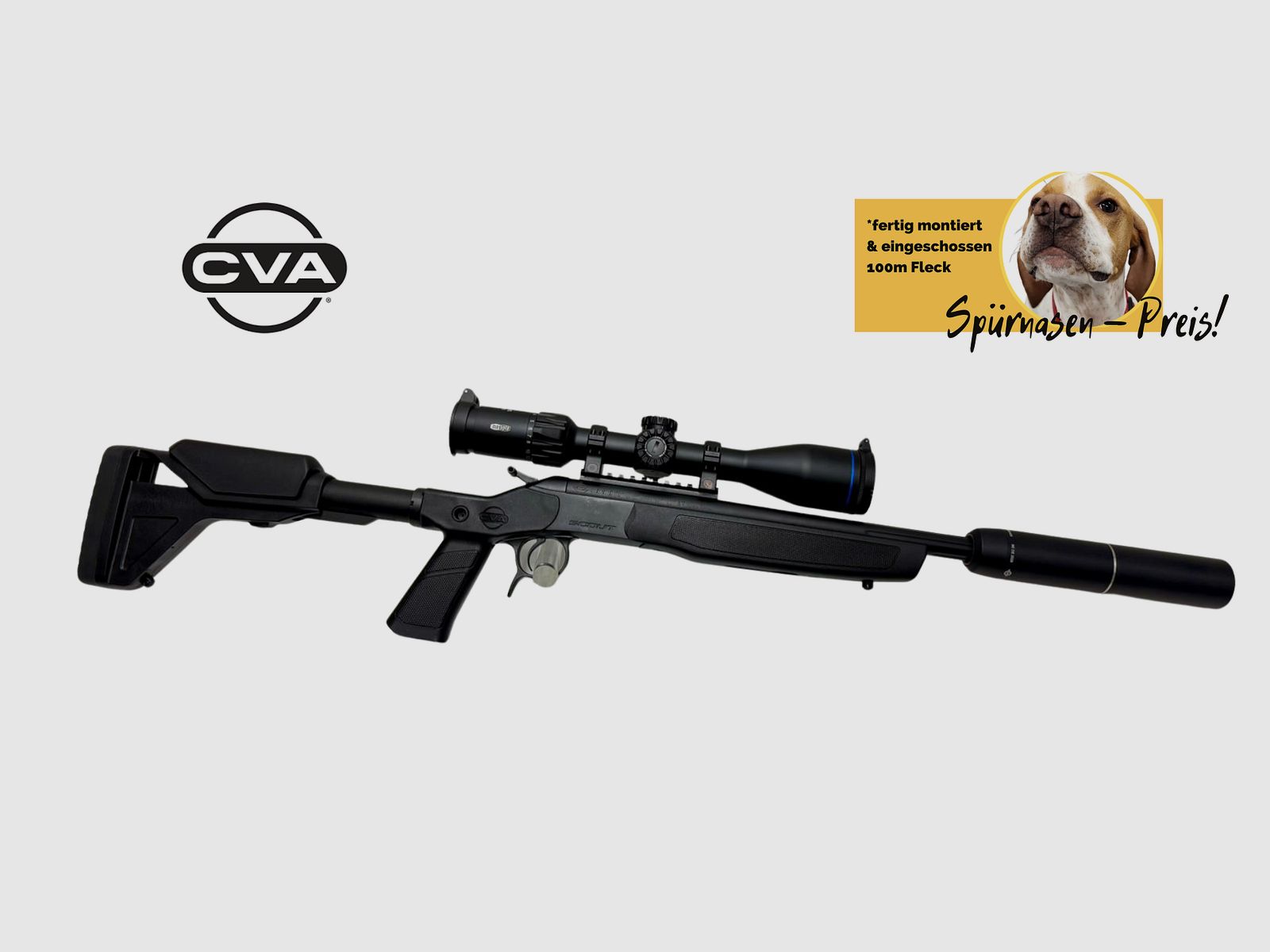 CVA SCOUT TD XP – „Freischütz“ WF Komplettset .223 Rem.