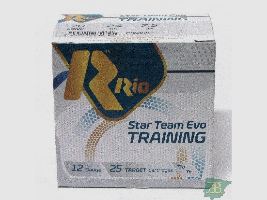 KARTON PATRONEN RIO STAR TEAM EVO TRAINING 24GR