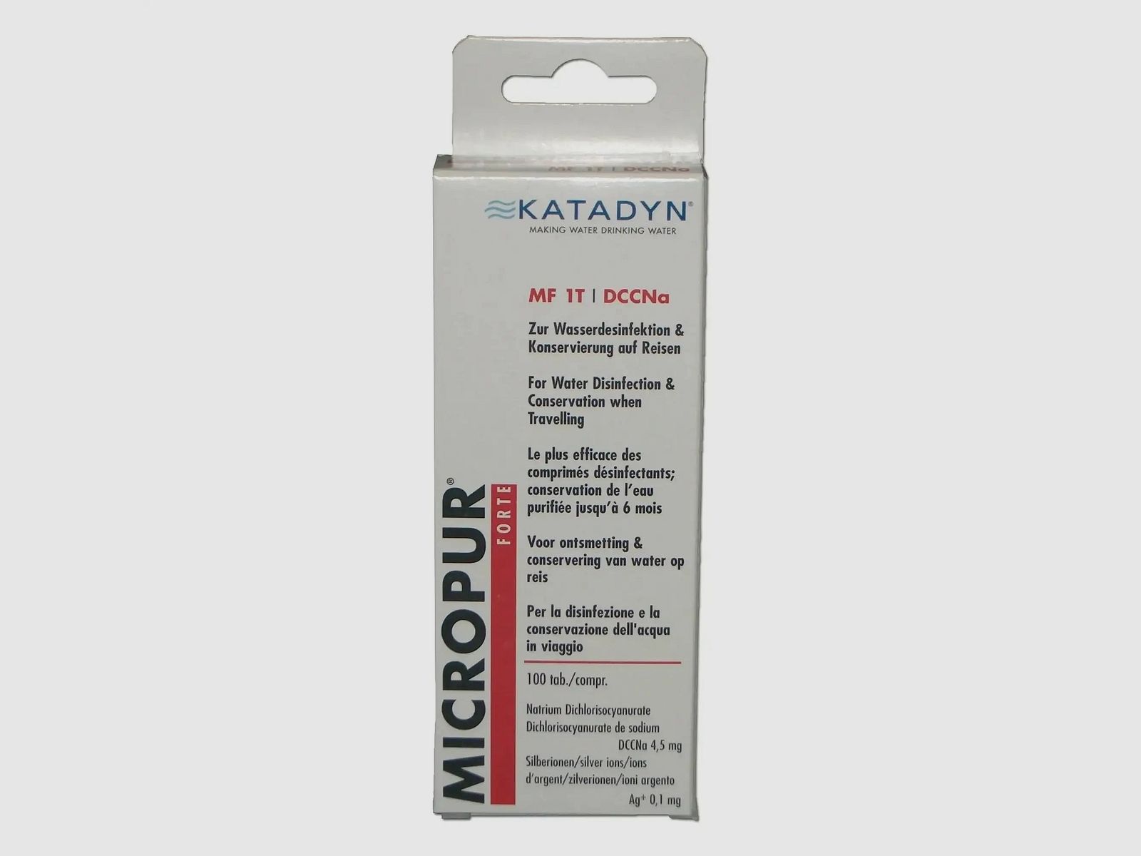 Katadyn Katadyn Tabletten Micropur Forte MF 1T 100 Stk.
