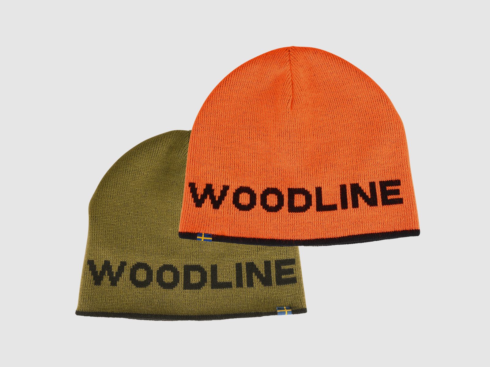 Woodline Wendbare Mütze Blaze/Grün