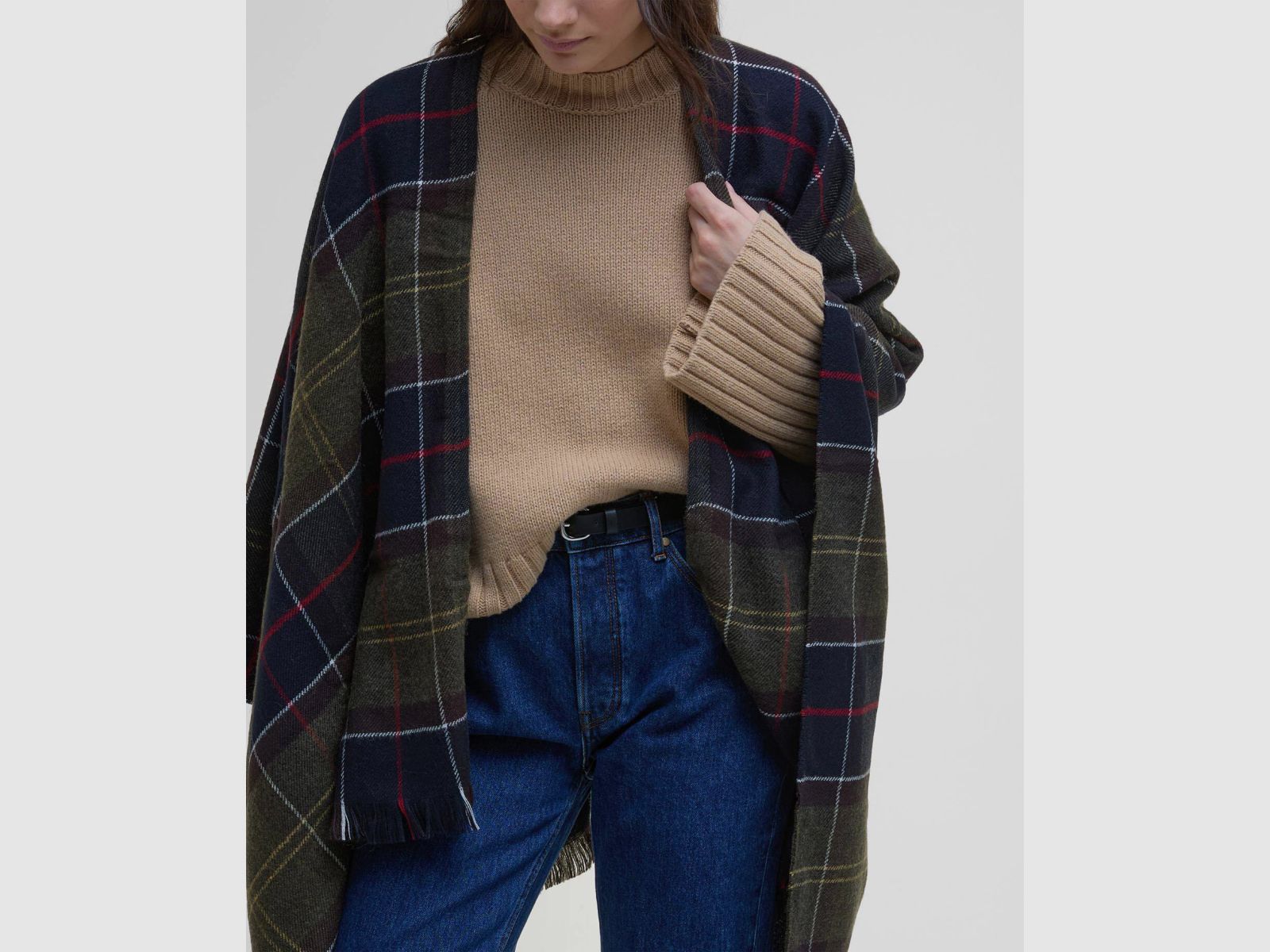 BARBOUR Schal Staffin Tartan Serape