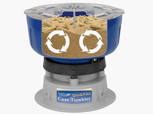 Frankford Arsenal Quick-N-EZ Tumbler | Vibrating Case Cleaner