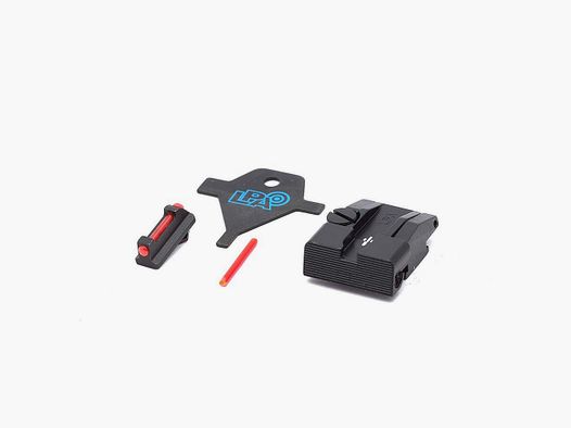 LPA SPS15WA6F Juego de mira ajustable para Walther P99, PPQ, PPQM2 (sin calibre 22)