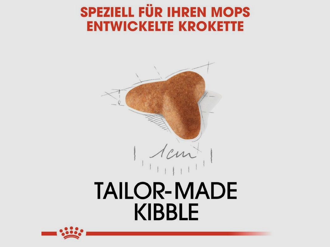 ROYAL CANIN Mops Trockenfutter Adult 3 Kg