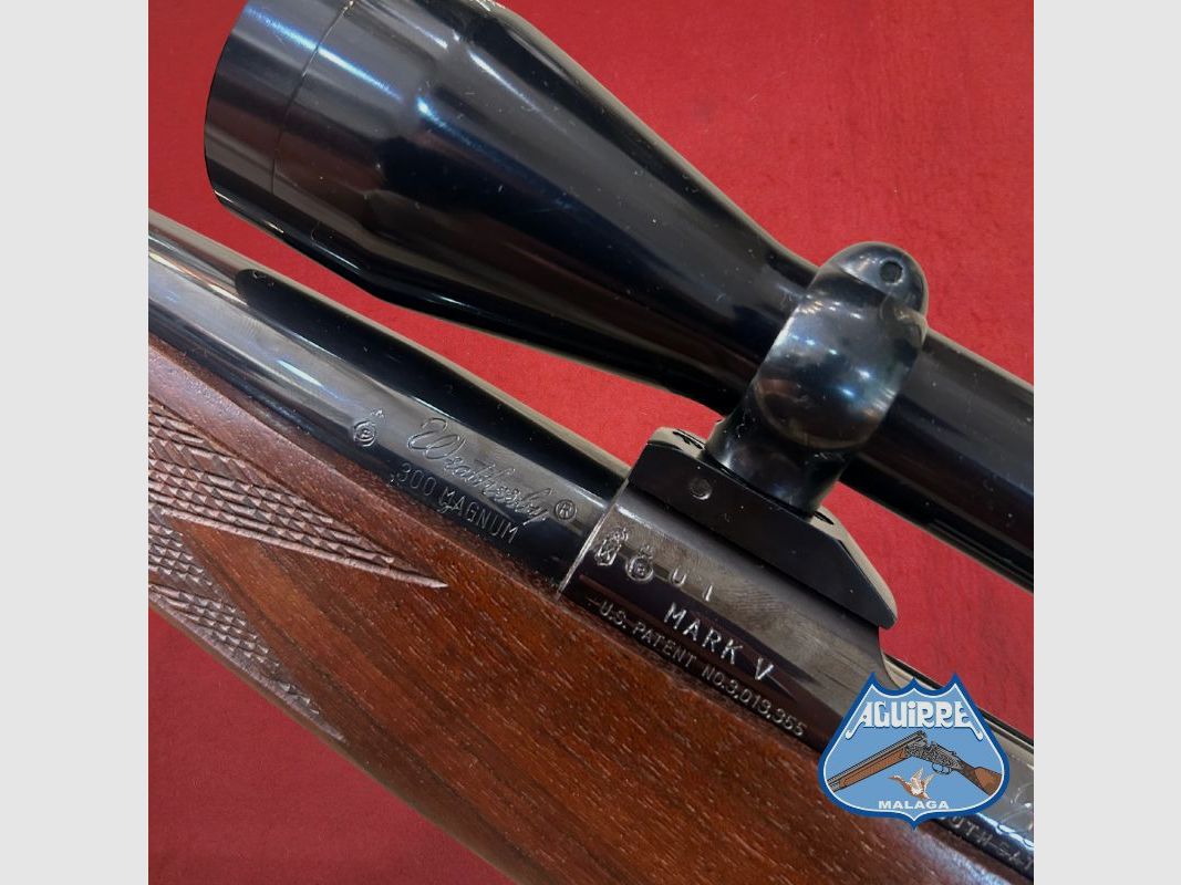 Büchse Weatherby Mark V Kal. .300 Win. Mag. + Zielfernrohr 3-9×40, Bild 10 von 12