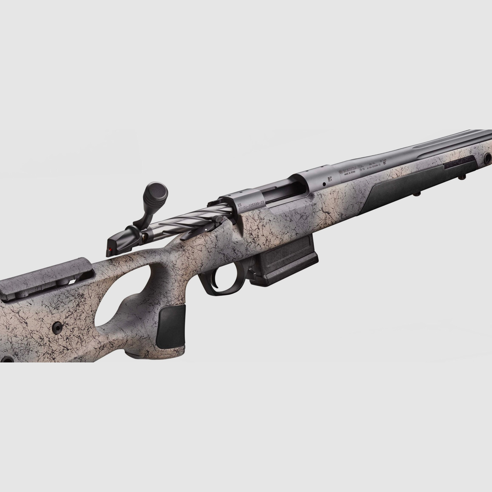 Bergara B14 Wilderness Thumbhole 20'' 6,5 Creedmoor Repetierbüchse Lochschaft Steel 5/8-24 UNEF 5+1