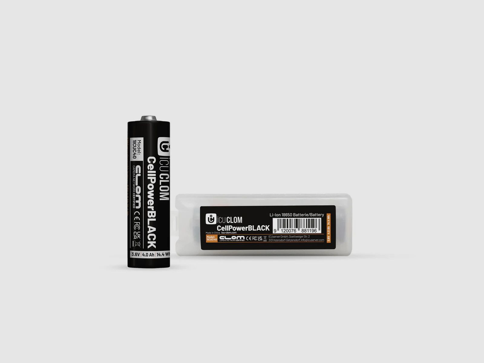 ICU CellPower BLACK 18650