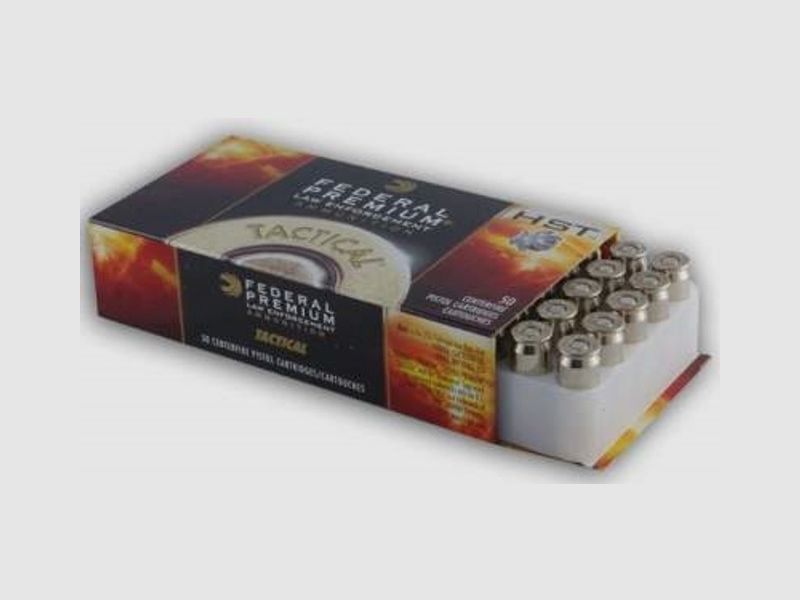 Federal Premium Personal Defense HST Wetshandhaving .45 ACP 230GR JHP 50 patronen