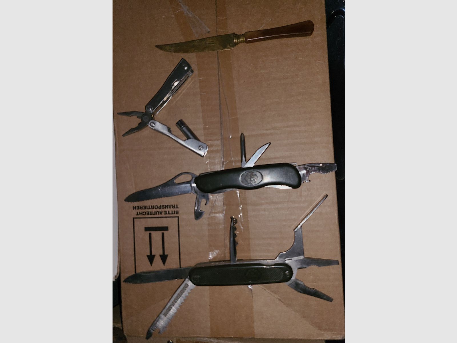 KNIFE LETTER OPENER COLLECTION LIQUIDATION GDR VEB GDR HUNTING DECO BLADES HORN ANTLER COPPER