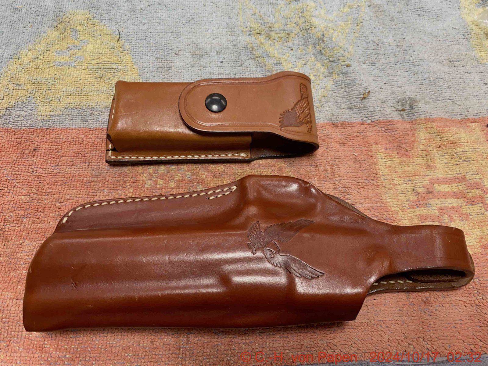 Desert Eagle Gürtel Holster und 1 Magazintasche