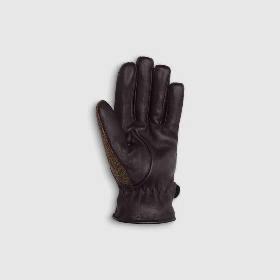 Walker and Hawkes Brookmore Handschuhe Braun Leder Tweed, Bild 11 von 16