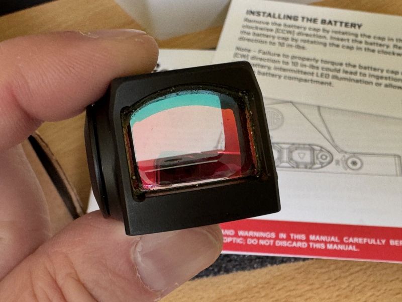 SIG SAUER ROMEO X PRO Punto Rojo Cerrado 6 MOA - absolutamente como nuevo