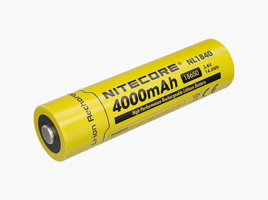 Nitecore Akku 18650 4000mAh | für Nocpix LUMI