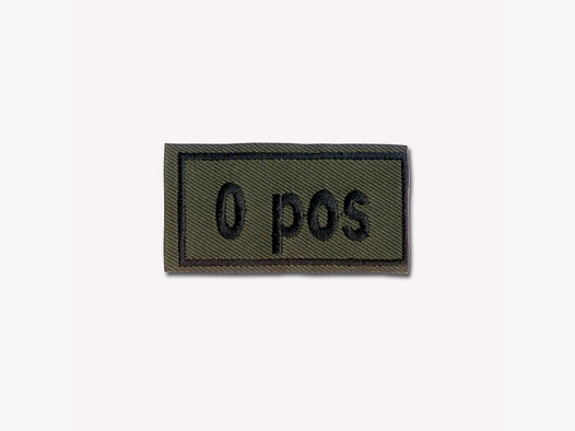Fritzsch Abzeichen Bloodpatch 0 pos oliv