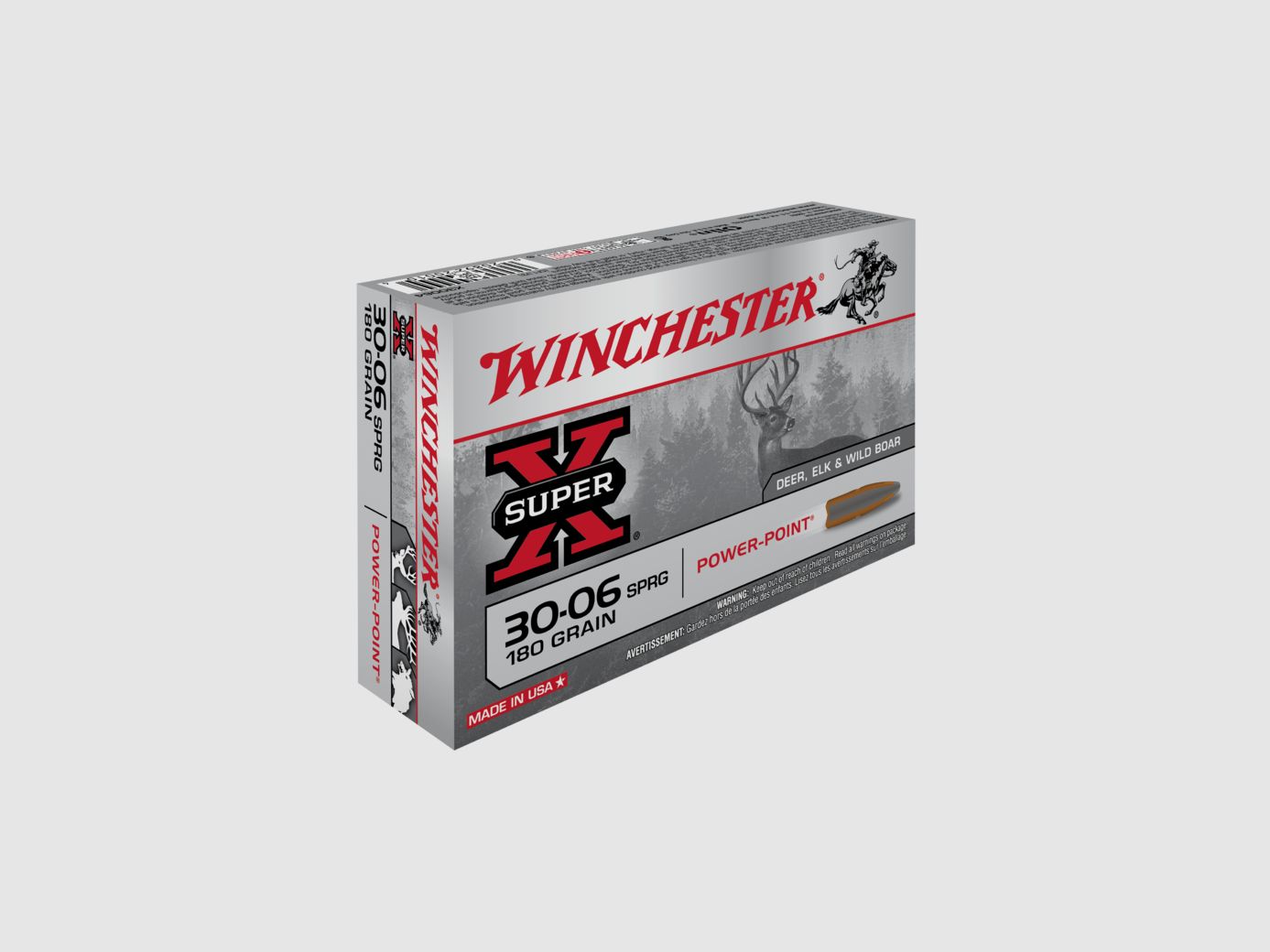 Munizioni Winchester 30-06 pp 180 gr