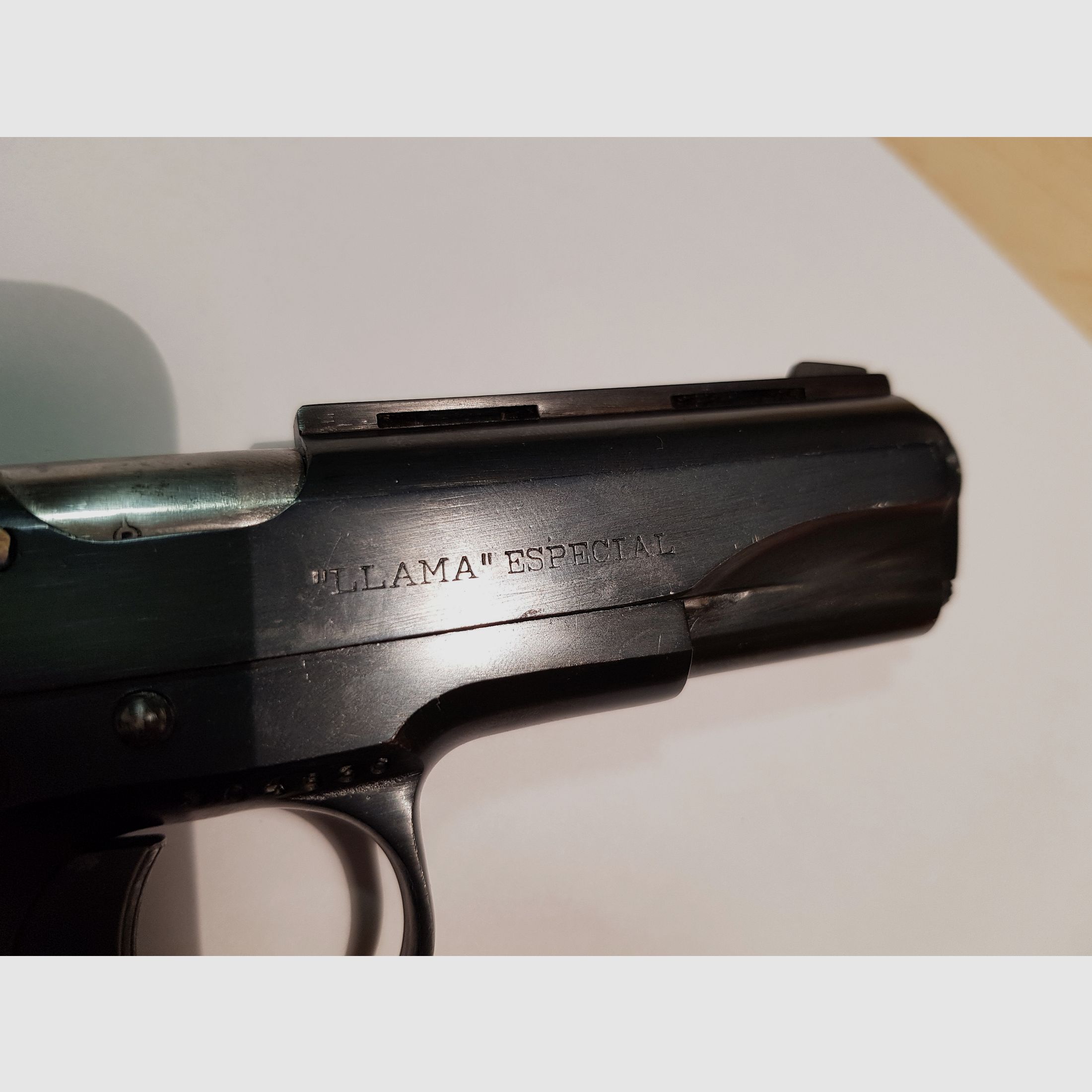 Pistole Llama Especial 9mm (380) kurz
