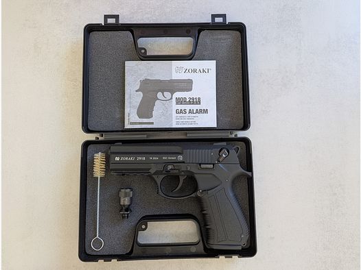 Zoraki 2918 Schreckschusspistole Kal. 9mm P.A.K. schwarz von 31.01.2025