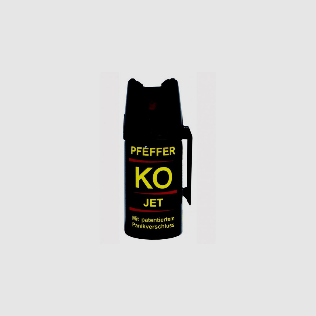 40ml Hochw. Pfefferspray K.O. JET Direktstrahl – 11 % OC / 2,5 Mio. Scoville v. Ballistol - Abwehr