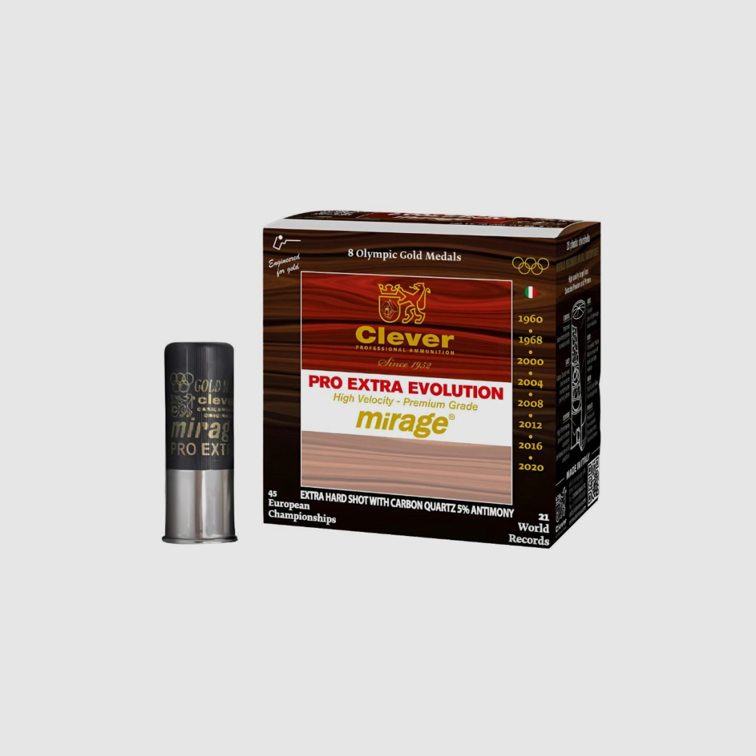Munición de perdigones Clever T4 Pro-Extra Evolution «8» 28 g, imagen 1 de 2