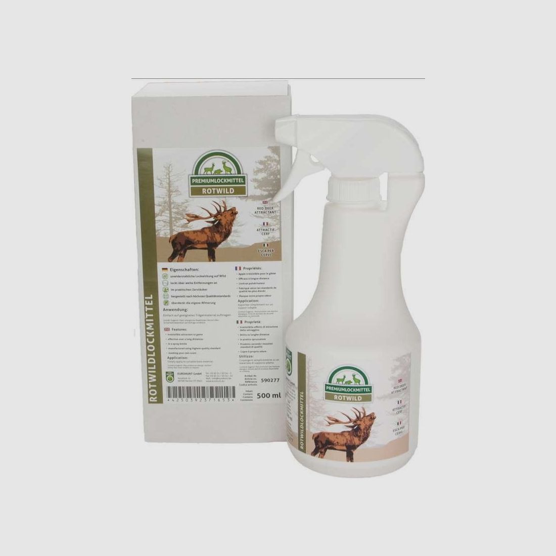 Eurohunt Rotwildlockmittel 500 ml