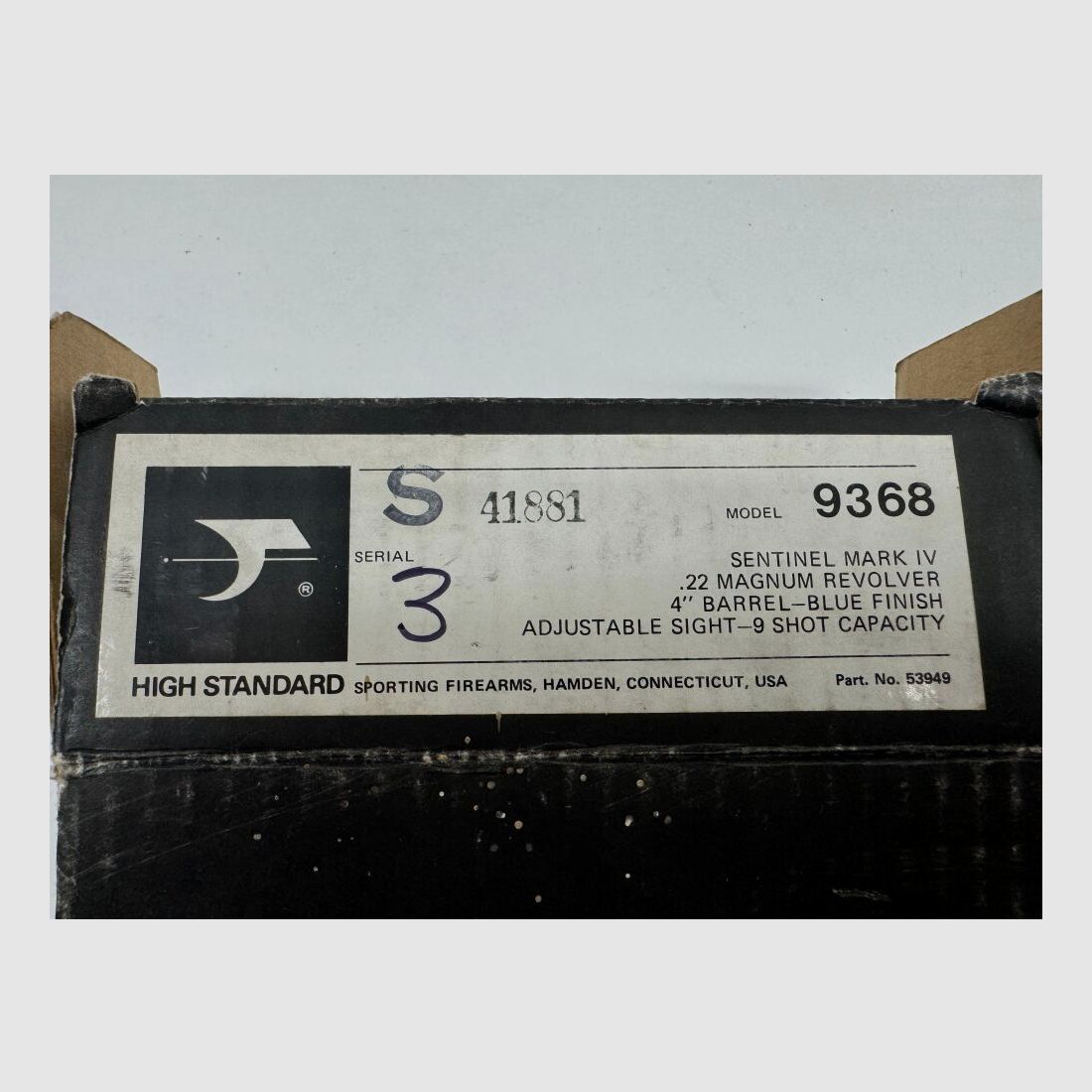 HIGH STANDARD Mod. Sentinel Mark IV - Waffen Friedrichs