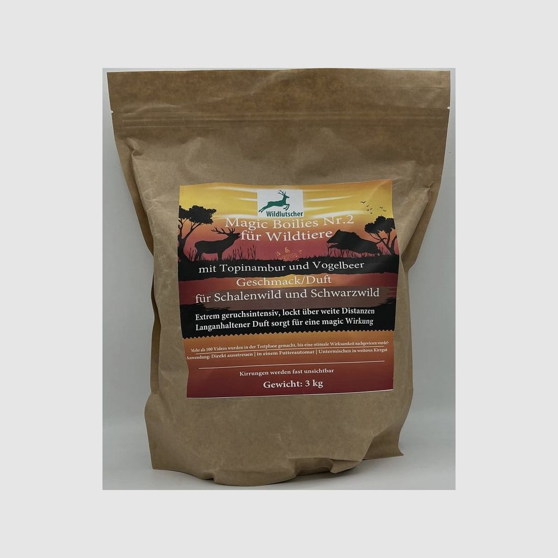 Wildlutscher Magic Boilies Nr. 2 Topinambur/Vogelbeere