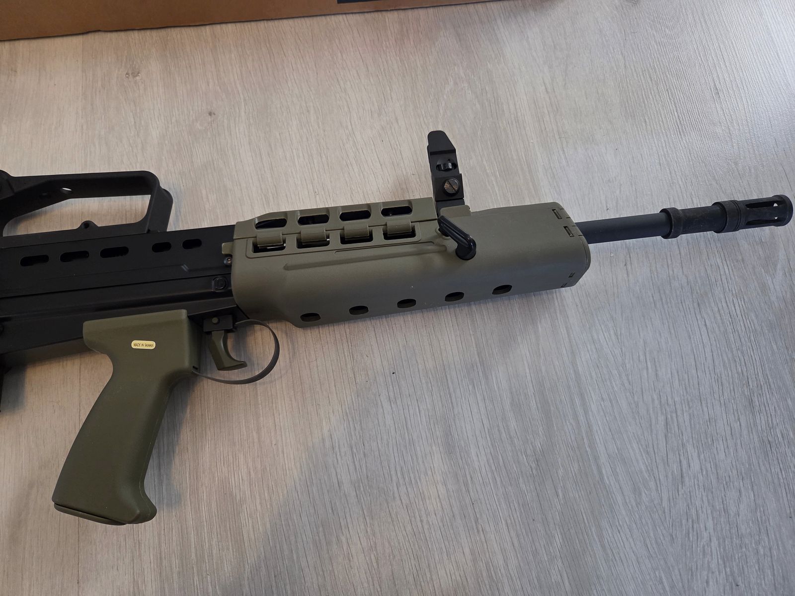 Wei Etech L85 A2 Vollmetall GBB Airsoft Gewehr Top Zustand