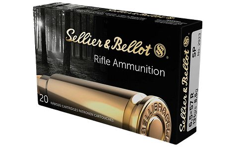 Sellier & Bellot 6,5x57 R Teilmantel Spitz 8,5g / 131 grs