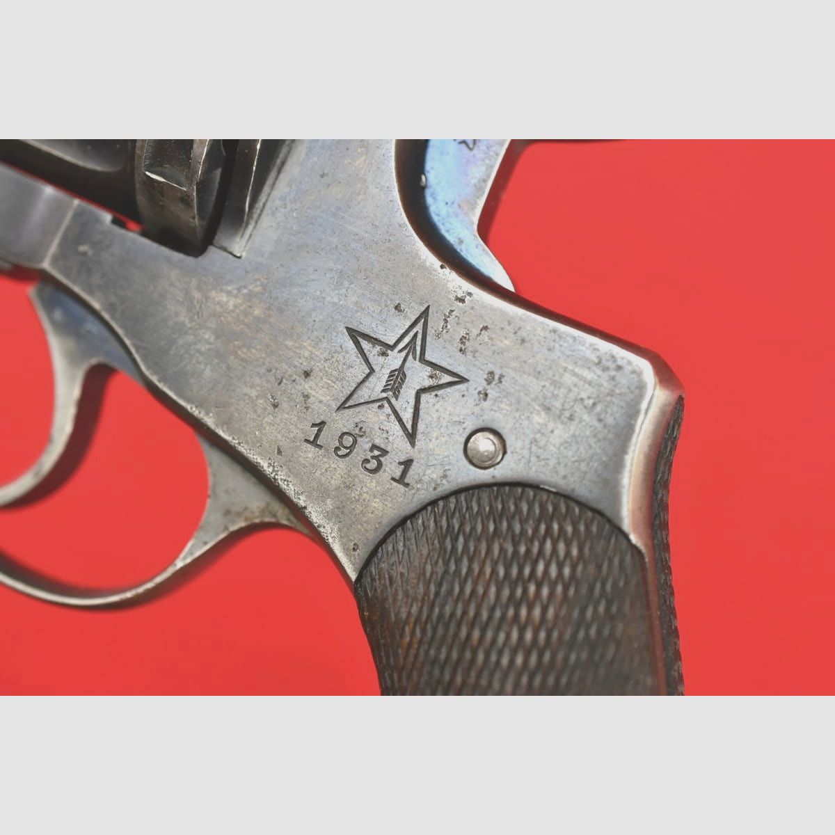 #4887 Nagant revolver M1895, Tula, year 1931, cal. 7.62 Nag., image 12 of 21