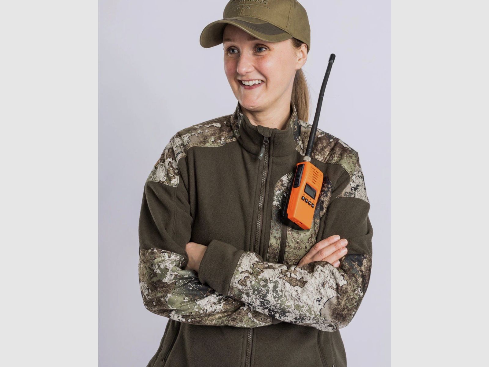 Chaqueta de forro polar para mujer PINEWOOD Smaland Jagd Camou