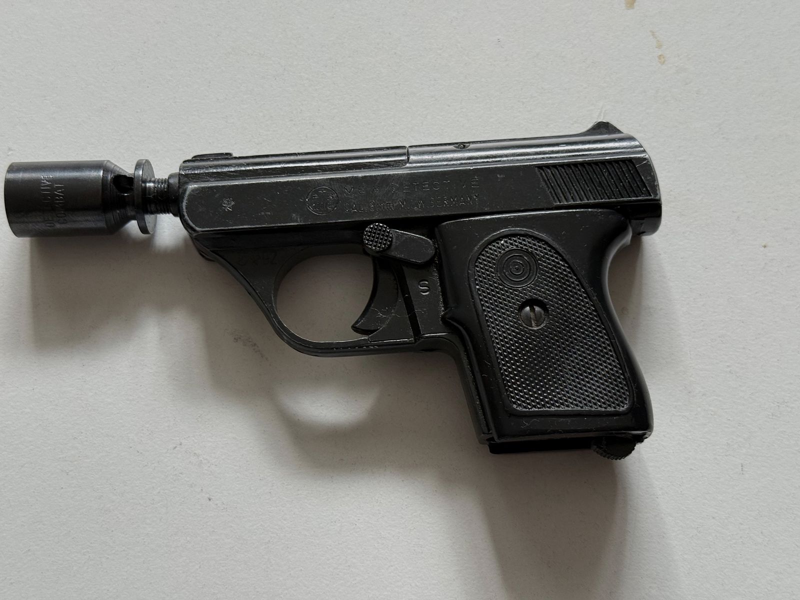 ME8 Detektive kal. 8 mm knald-/gaspistol, billede 4 af 7