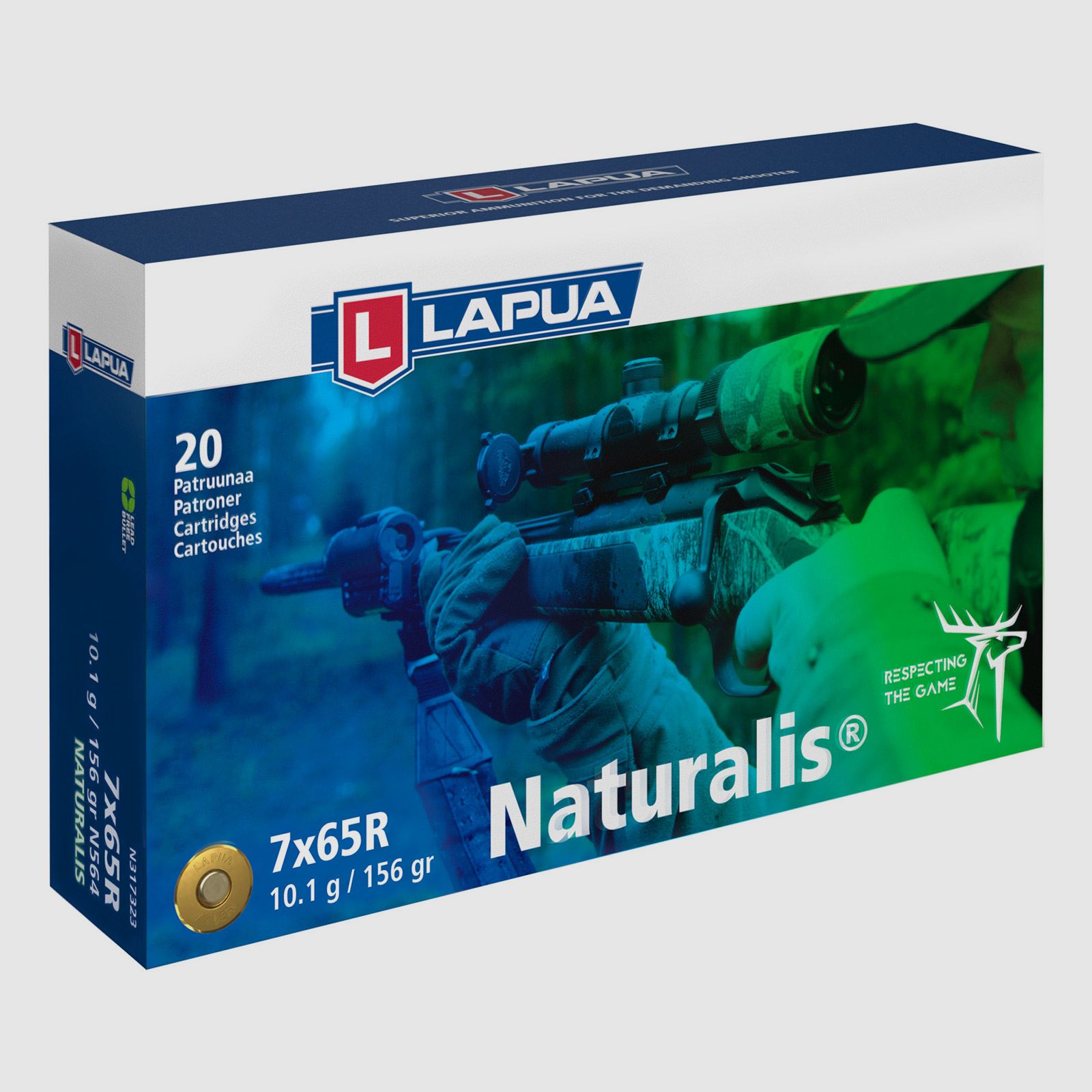 Lapua 7x65R Naturalis 10,1g/ - 156gr (a20)