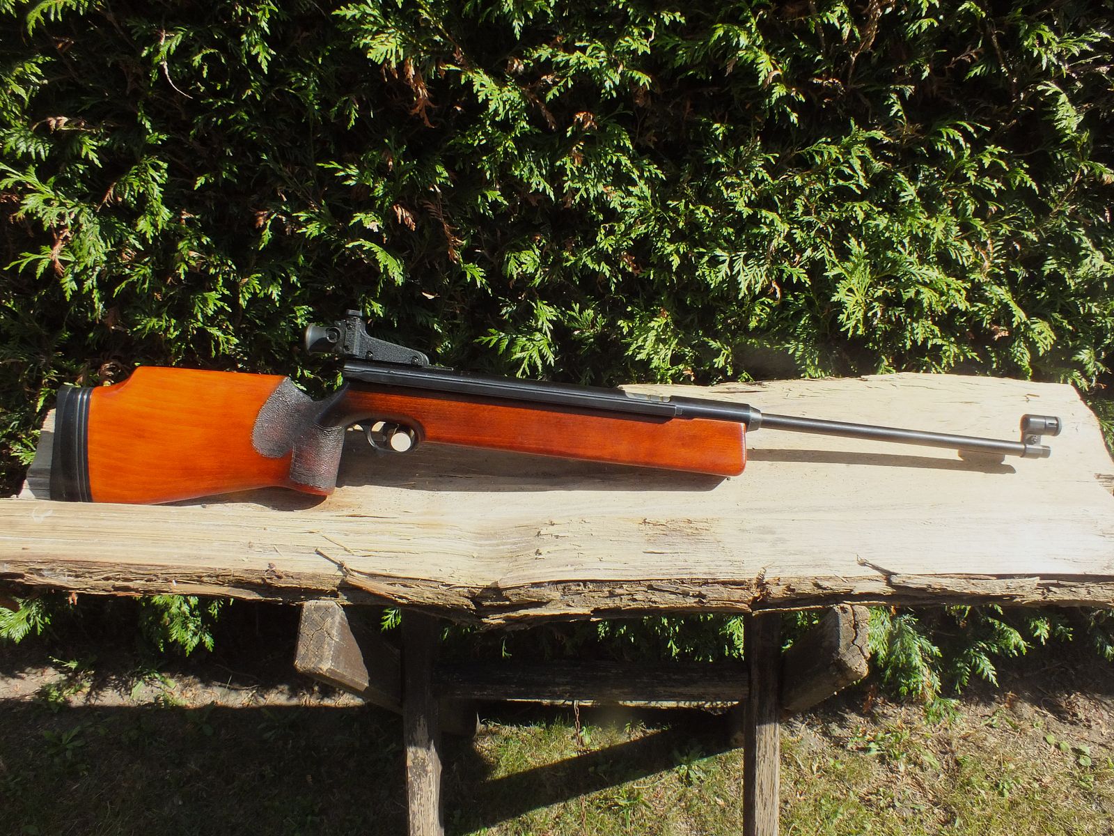  Haenel Luftgewehr, Seitenspanner Modell 312, Suhl DDR