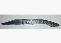 Cuchillo de bolsillo con motivo de jinete, precio negociable