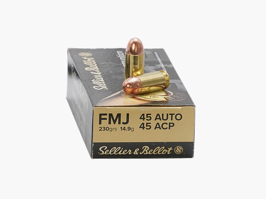 S&B .45 ACP FMJ 230gr