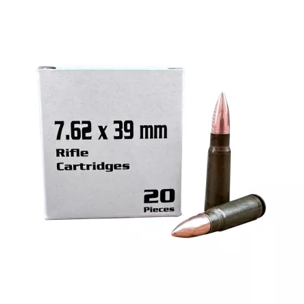 7,62x39 8,0g/124gr FMJ STERLING