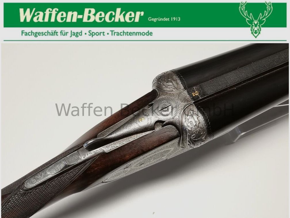 Defourny Herstal Seitenschlossflinte Luxus Doppelflinte Schwesternflinte Nr.2, Seitenschlosse