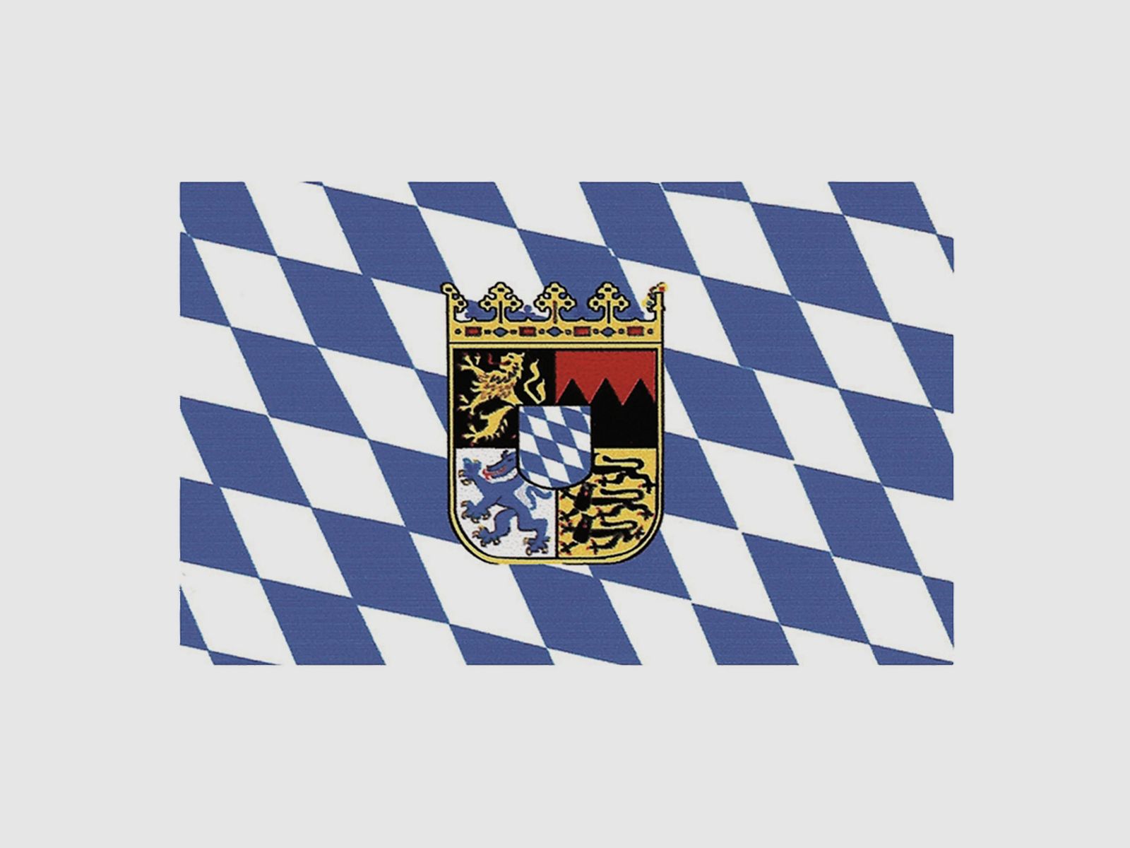 AB Flagge Bayern Wappen
