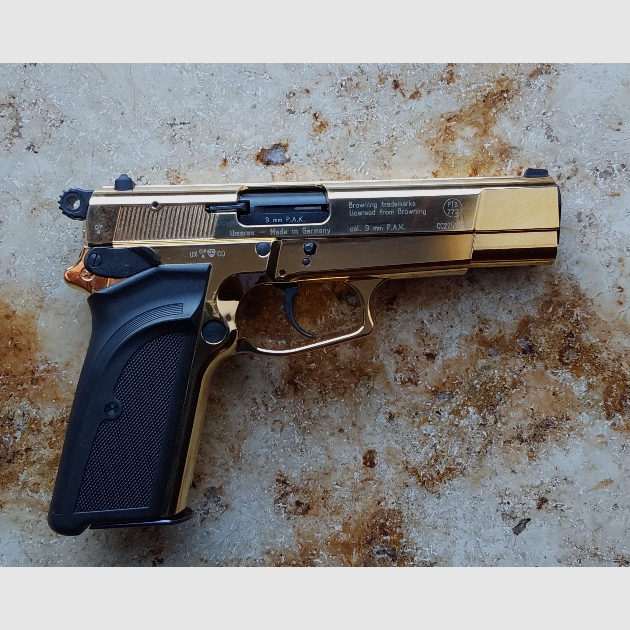 BROWNING GPDA 9 Vergoldet