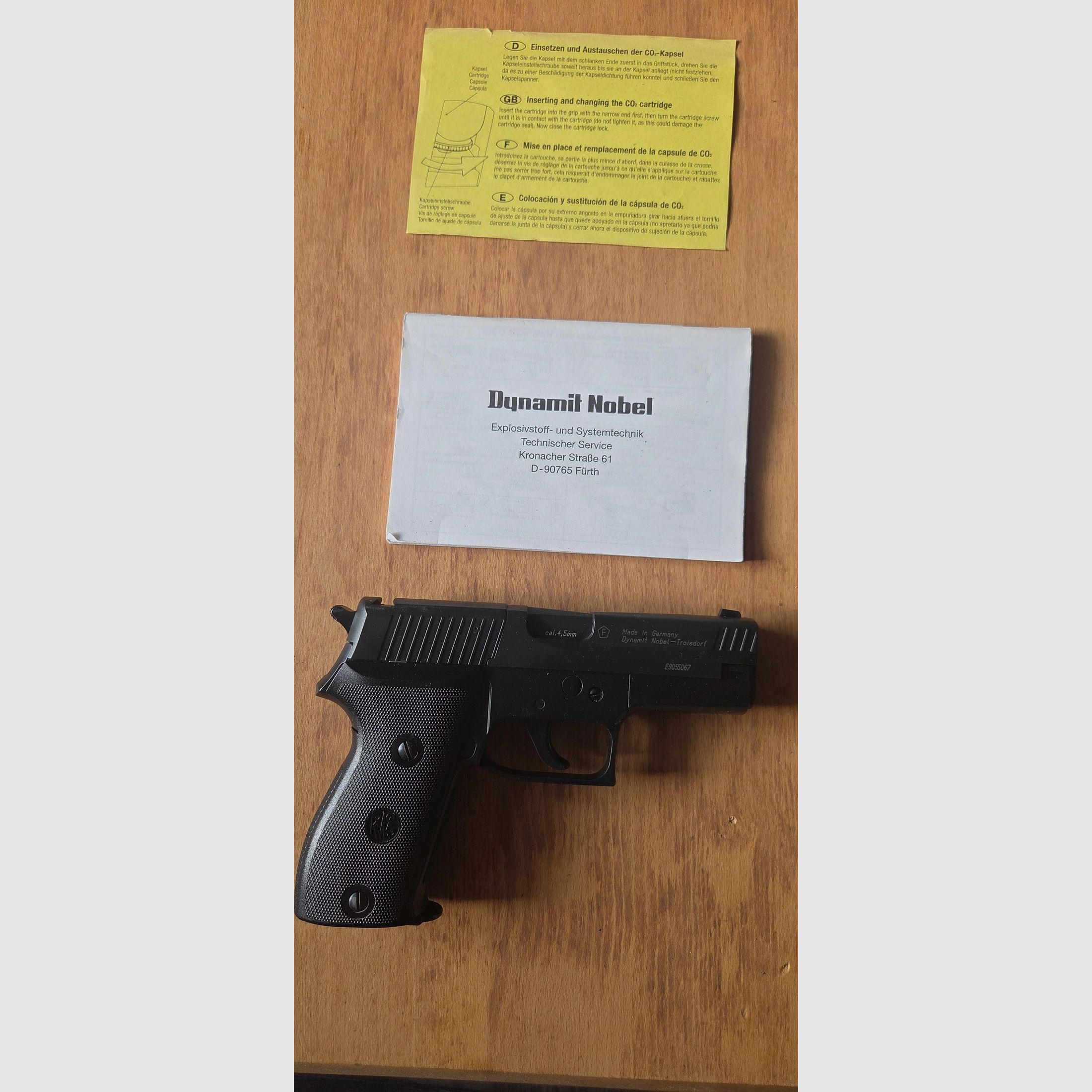 RWS Mod. C225 CO2 air pressure pistol, image 5 of 13