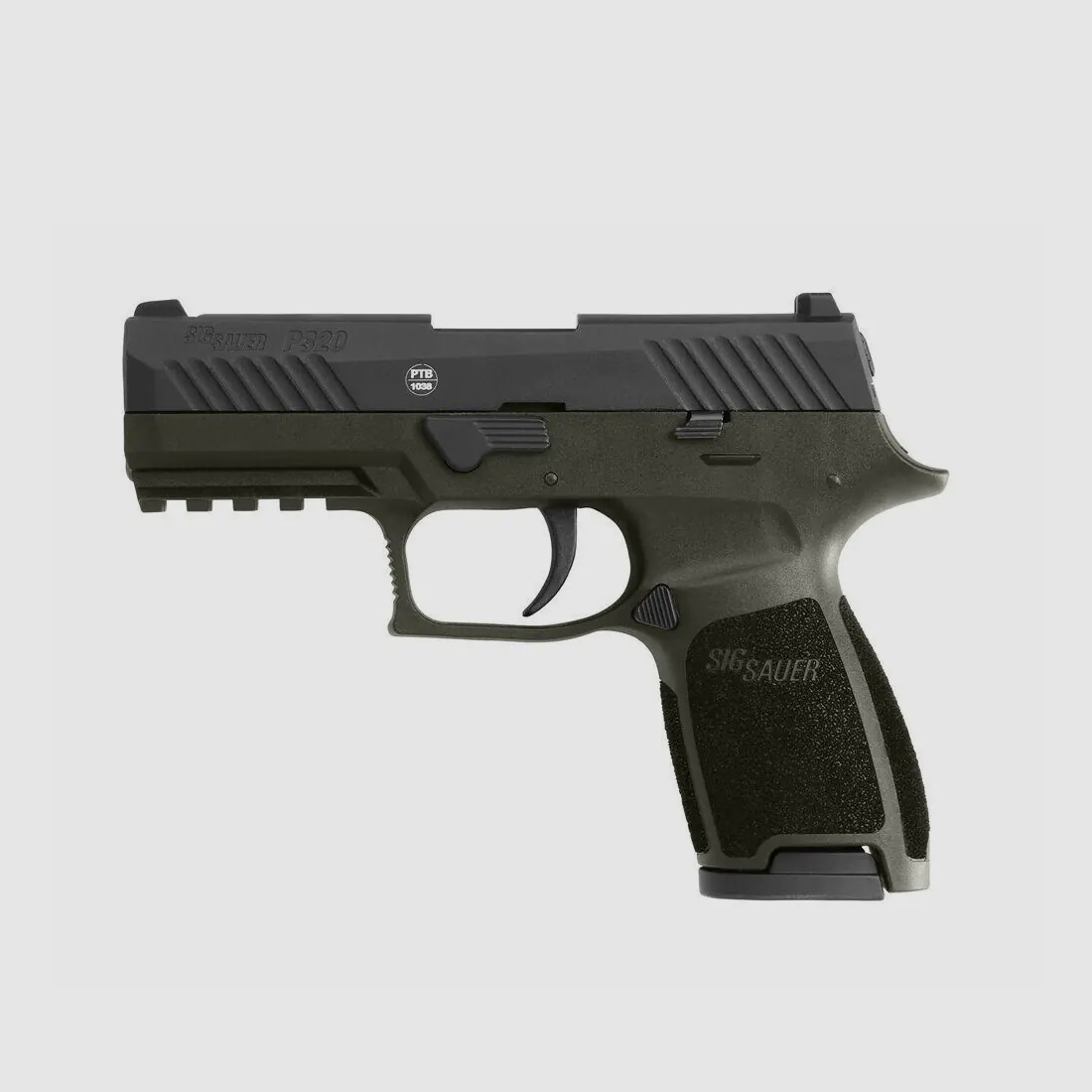 SIG SAUER P320 OD-GREEN SCHRECKSCHUSSPISTOLE IM KALIBER 9 MM P.A.K.