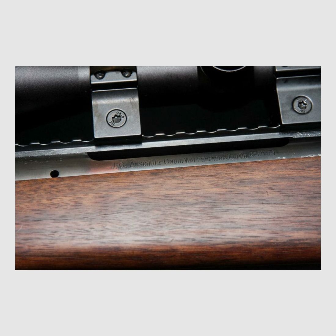 Paquete completo de rifle repetidor Anschütz Jungjäger con mira telescópica posible