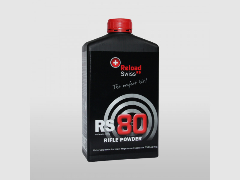 RELOAD SWISS RS 80 - 1000 GR. - TREIBLADUNGSPULVER
