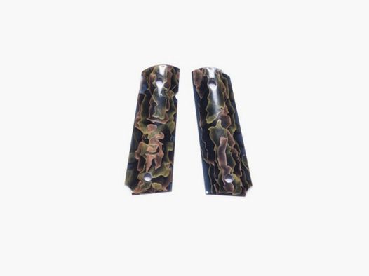 Pachmayr Grip Custom Alume brązowy Colt 1911