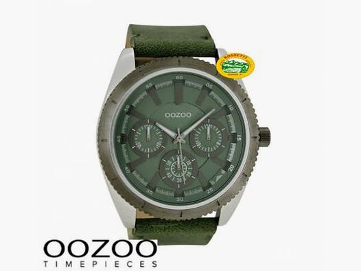 OOZOO Watch Timepieces green chronograph