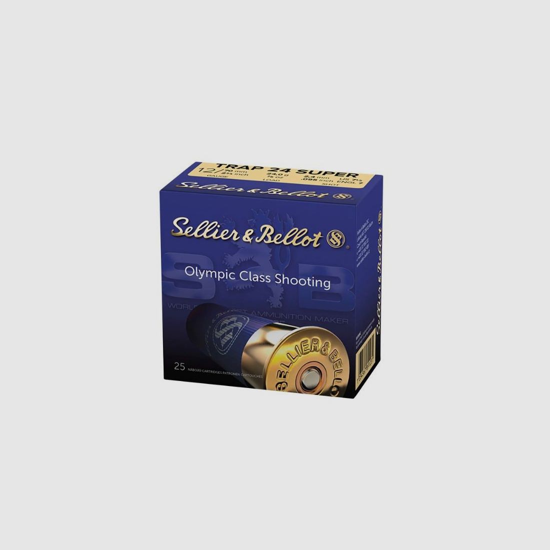 SELLIER & BELLOT TRAP 24 SUPER - 12/70 - 24G - 2.4MM - 25 CARTRIDGES