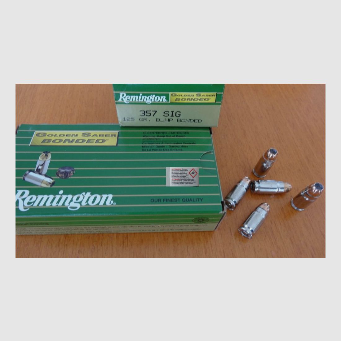 Remington REMINGTON GOLDEN SABER BONDED .357 SIG. 125 GR, zdjęcie 1 z 2